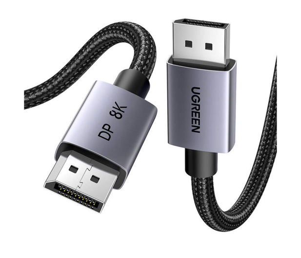 UGREEN Kabel DisplayPort 1.4 DP120 8K 60Hz 32.4Gbps 1m czarny - 1489036 - zdjęcie 2